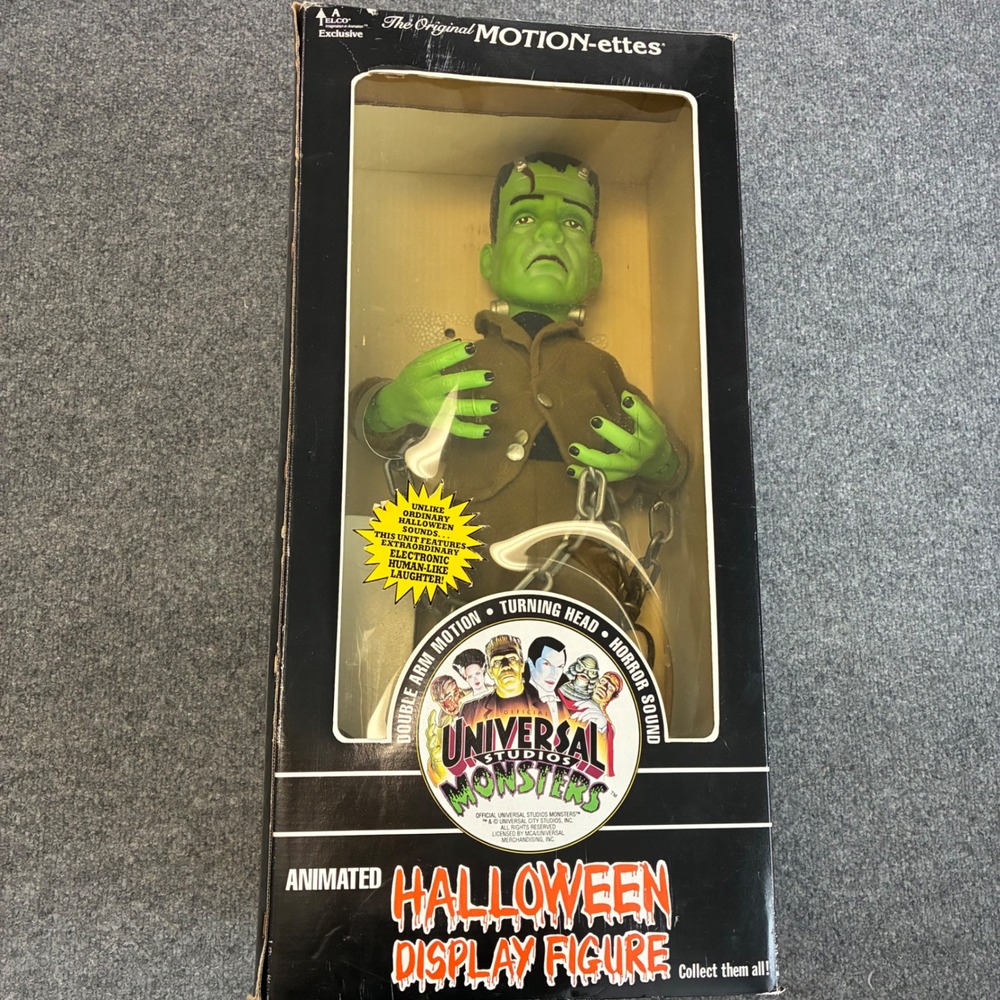Telco Motion-ettes Frankenstein Universal Studios Monsters Animated Figure 17"